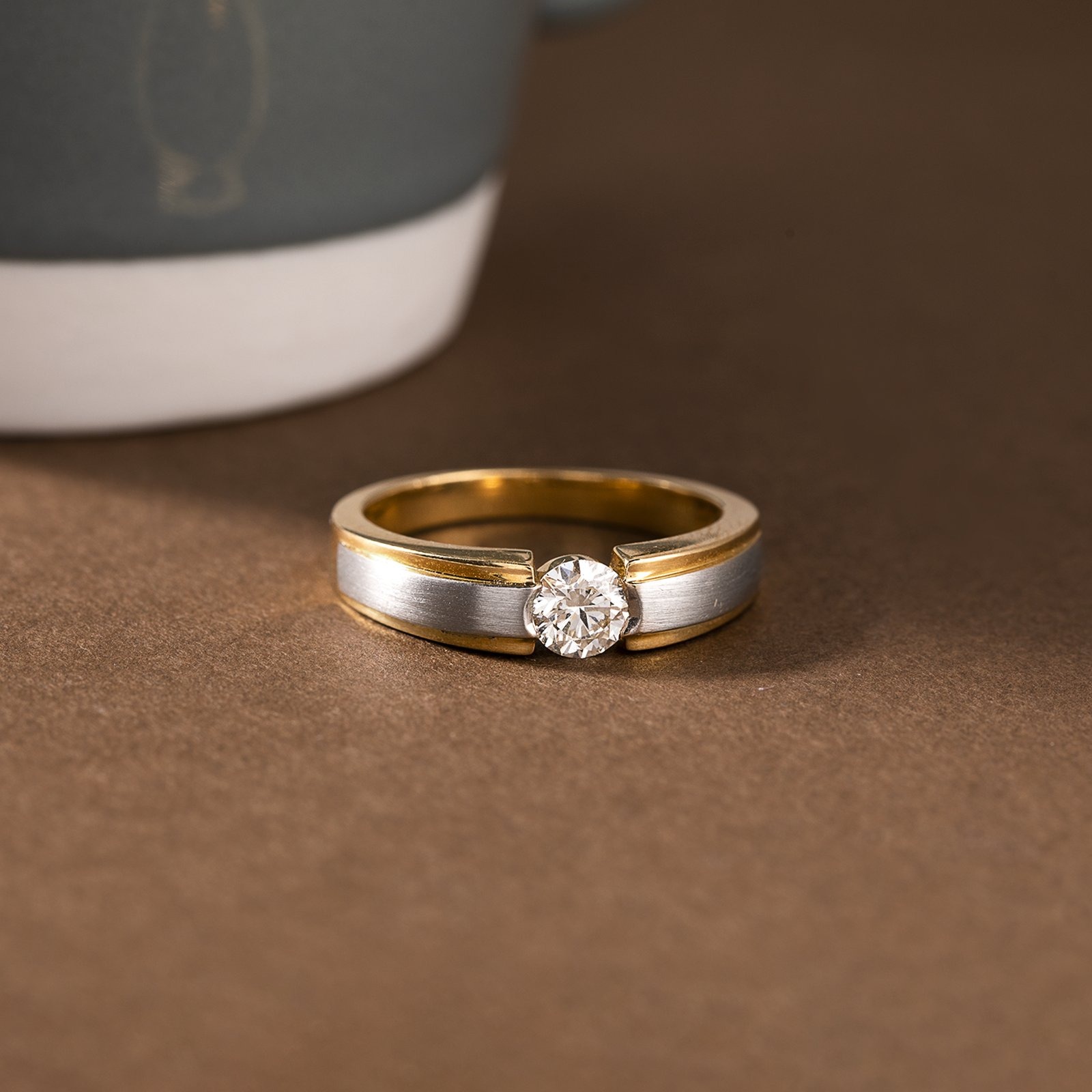 Fashionable design with diamond latest design black color ring for men –  Soni Fashion®