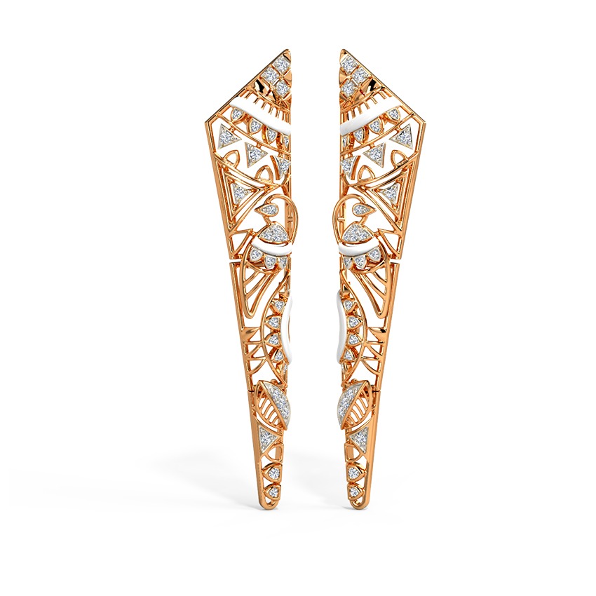 Minar Diamond Earrings