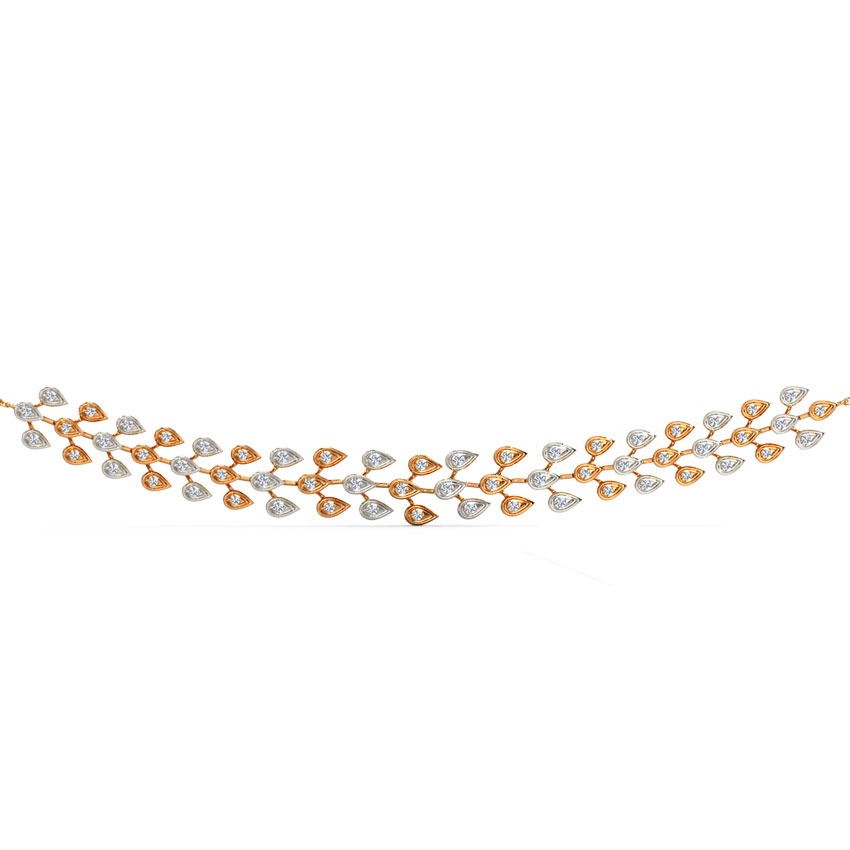 Vee Diamond Choker Necklace