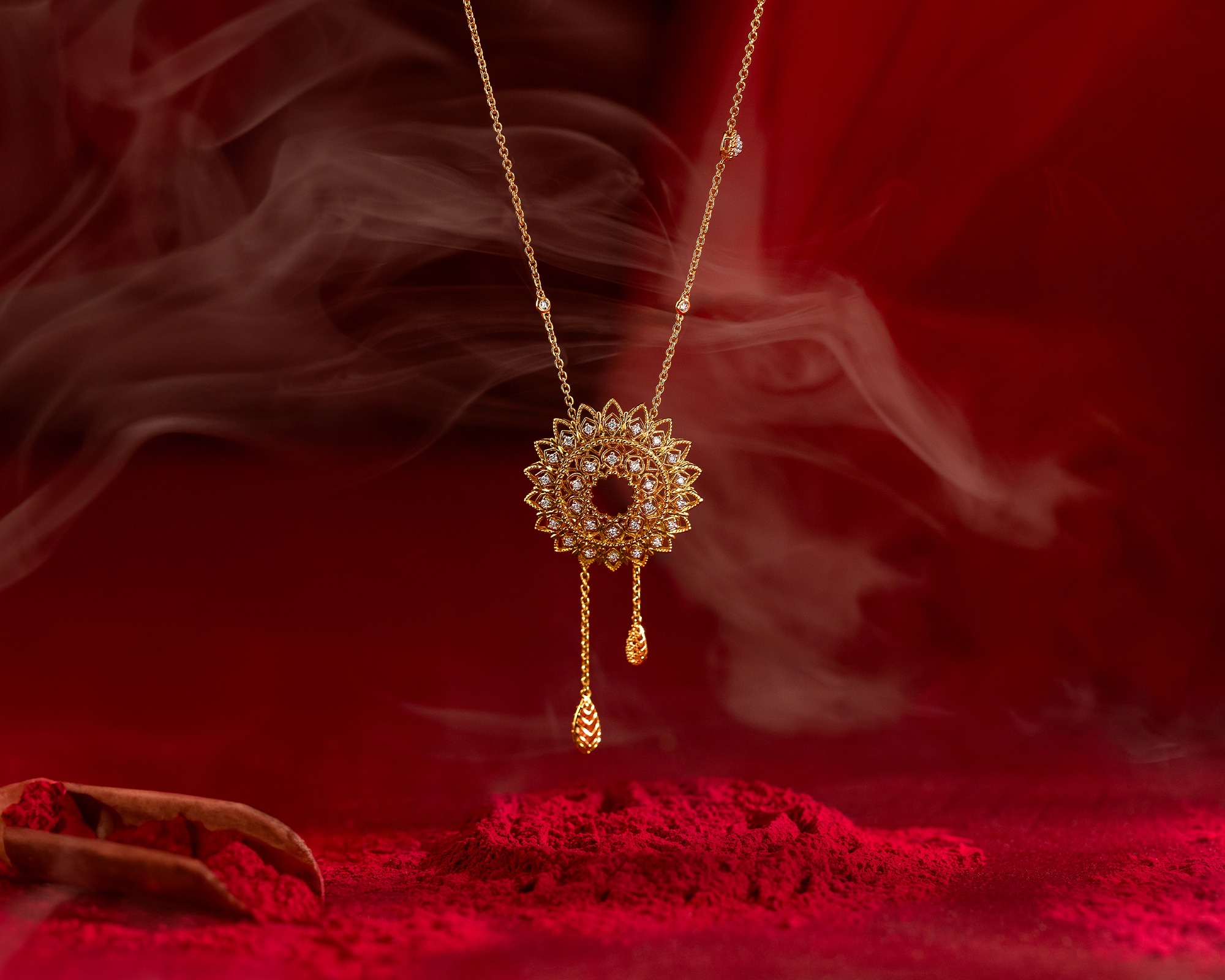 Durga puja gold jewellery designs