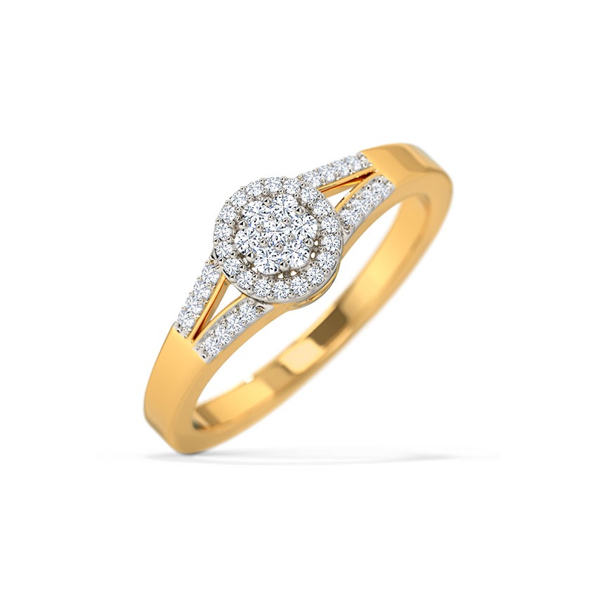 Citric Sparkle Diamond Ring