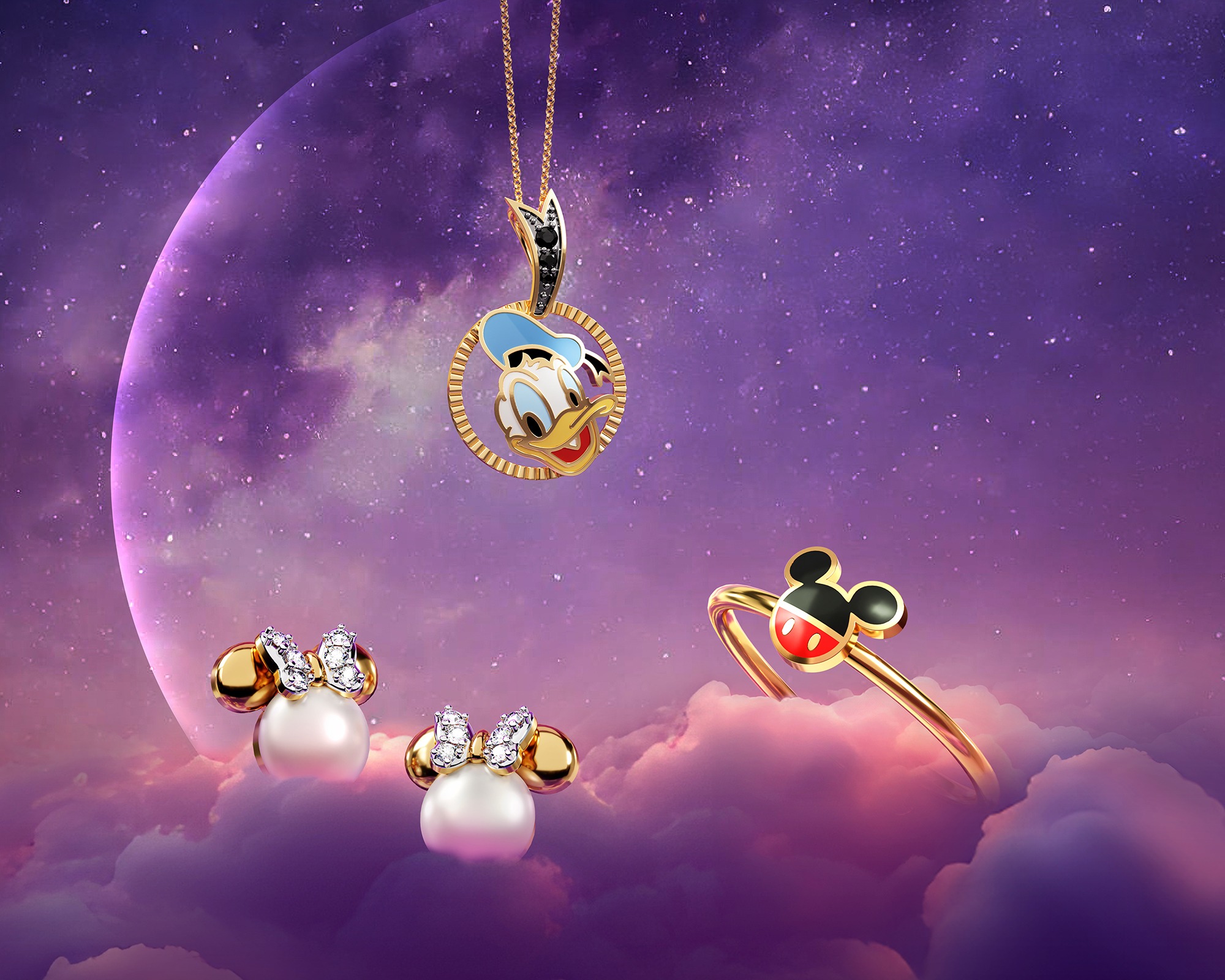 Disney inspired Mickey mouse jewellery