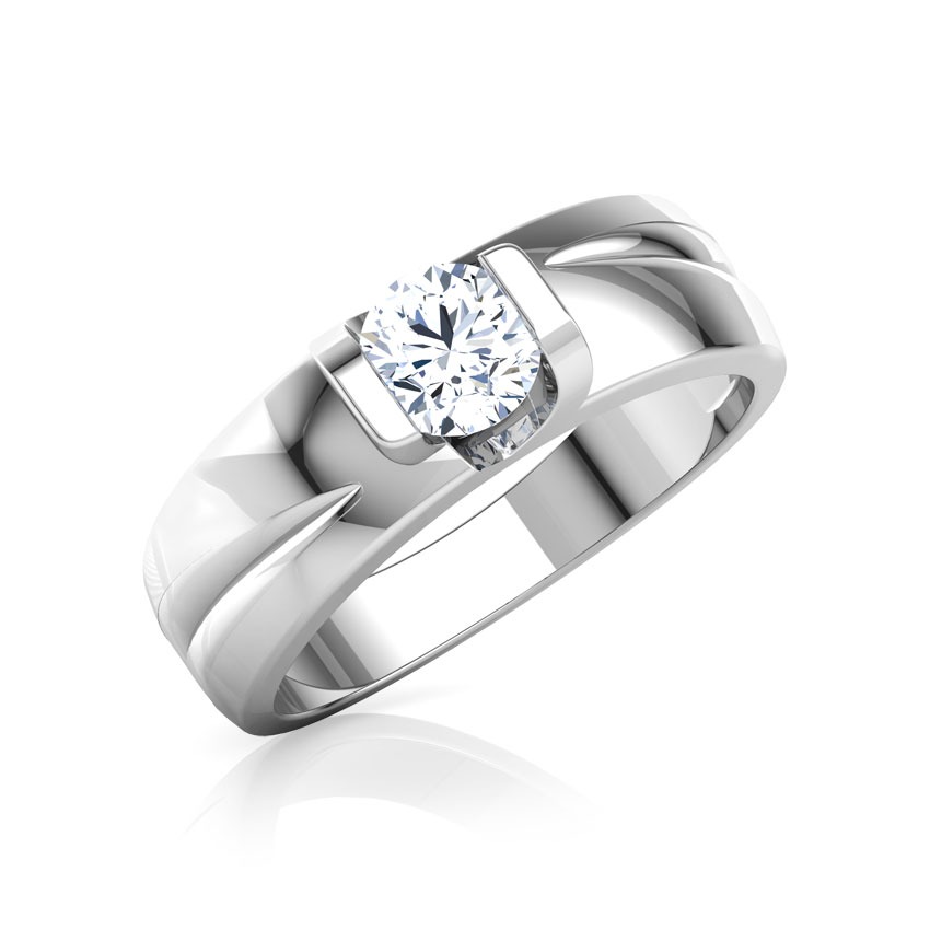 Modus Solitaire Ring for Men