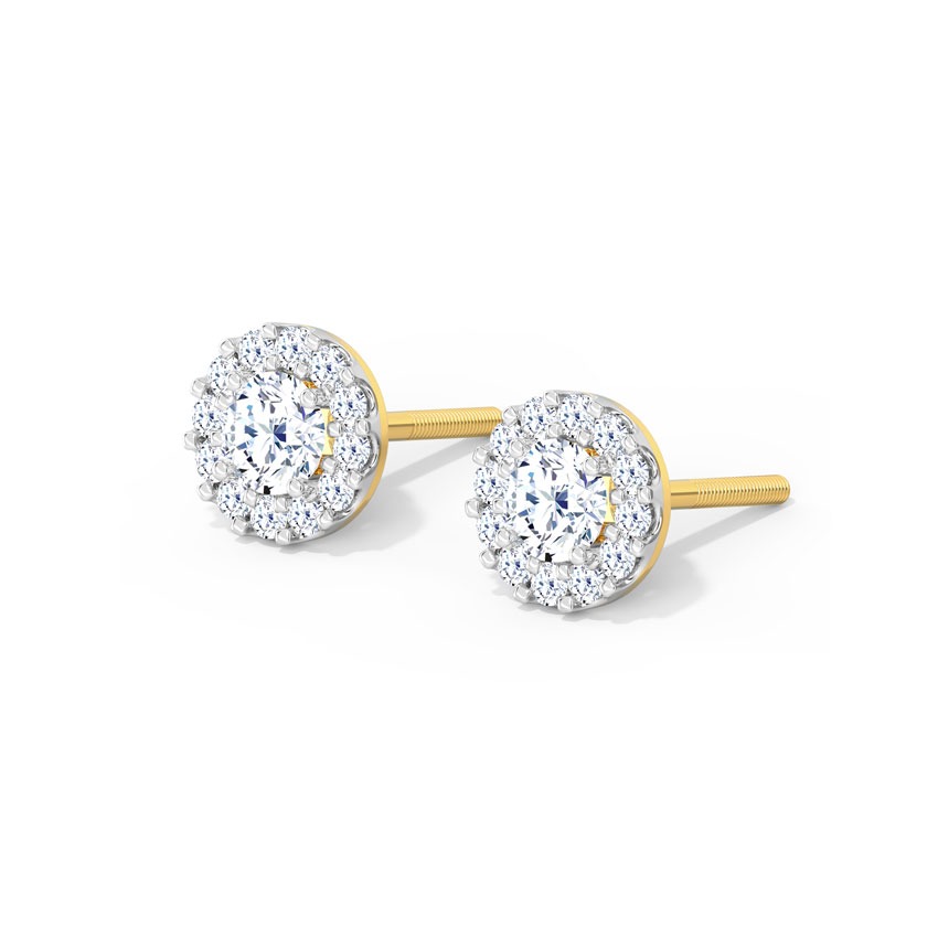 Abigail Solitaire Stud Earring