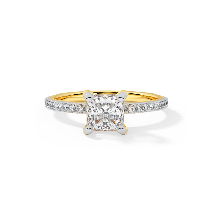 Zest Princess Solitaire Ring