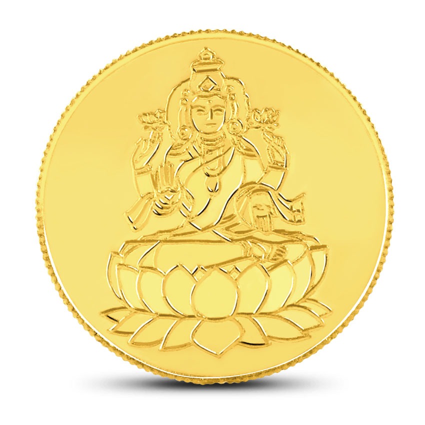 20g, 24Kt Lakshmi Gold Coin