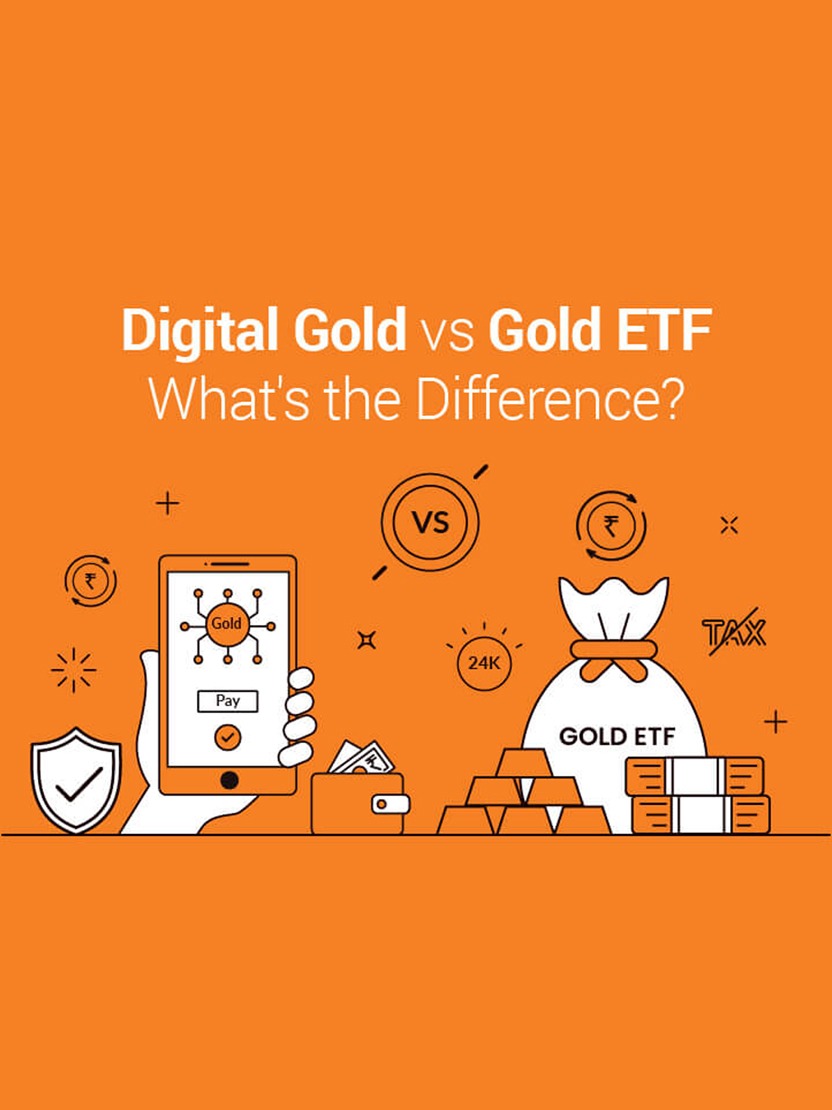 digital gold vs Gold ETF comparison