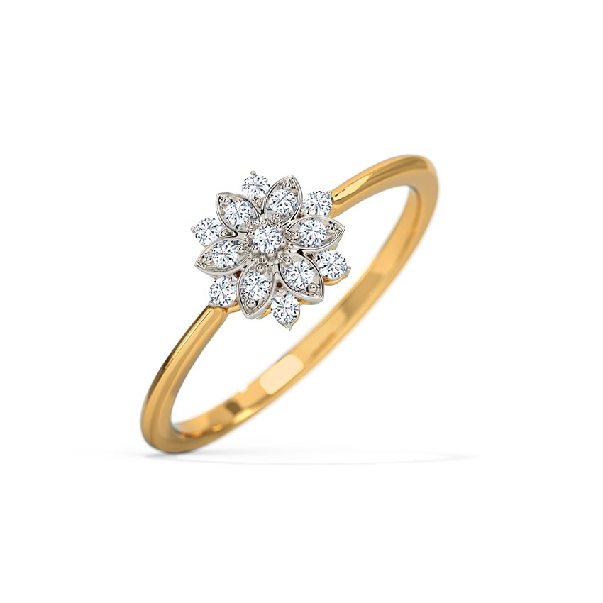 Nora Rising Sun Diamond Ring