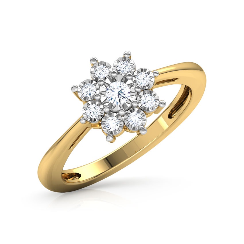 Bunch Miracle Plate Diamond Ring