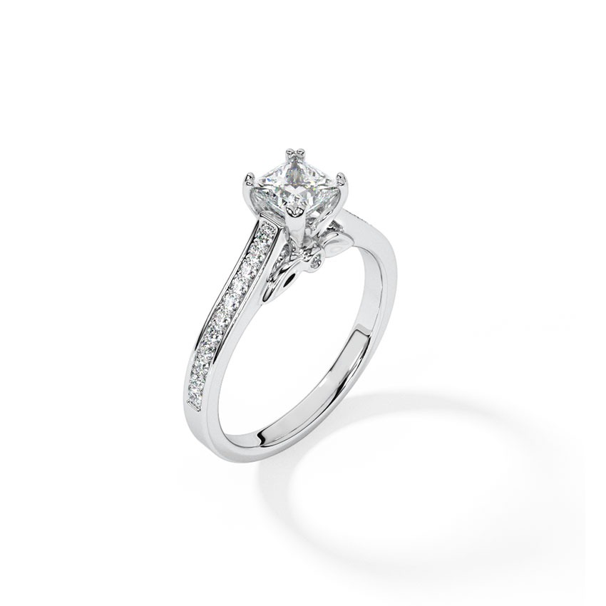 Lily Elegant Solitaire Ring