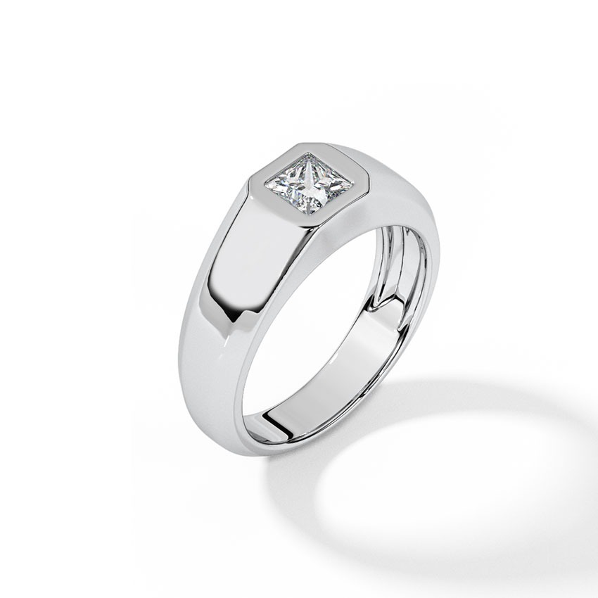 Nick Solitaire Ring for Men