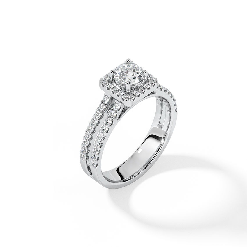 Cristina Quad Solitaire Ring