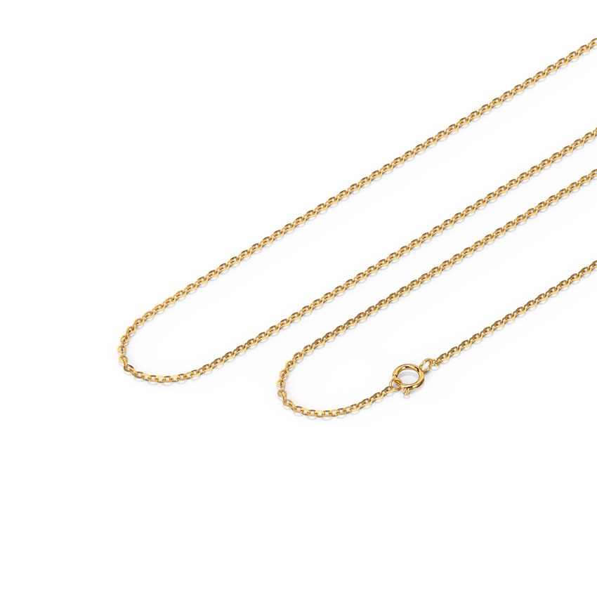 Amaira Dazzling Gold Cable Chain