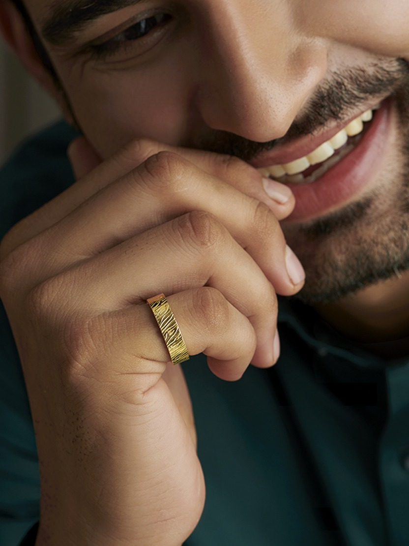 gold ring for men latest design