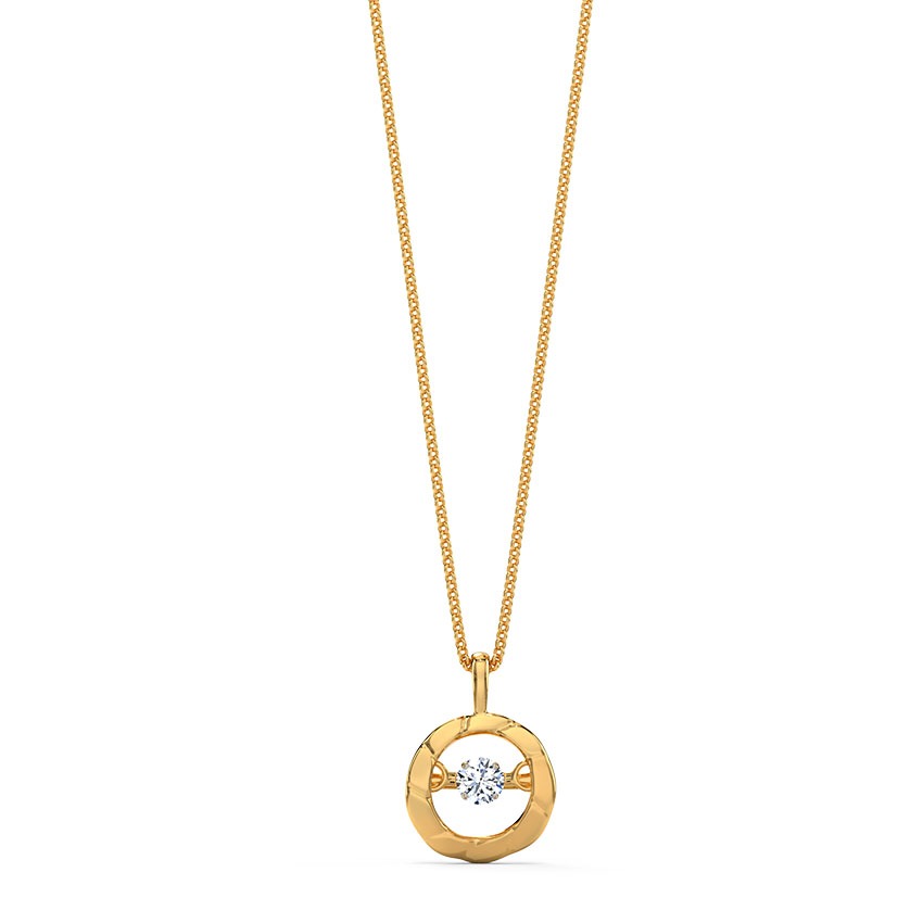 Margot Heartbeat Diamond Necklace