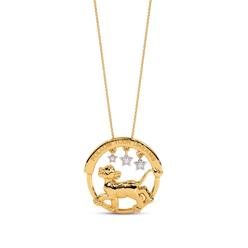 Disney's Lion King Follow Your Dream Simba Pendant