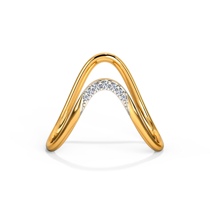 Glowy Diamond Vanki Ring