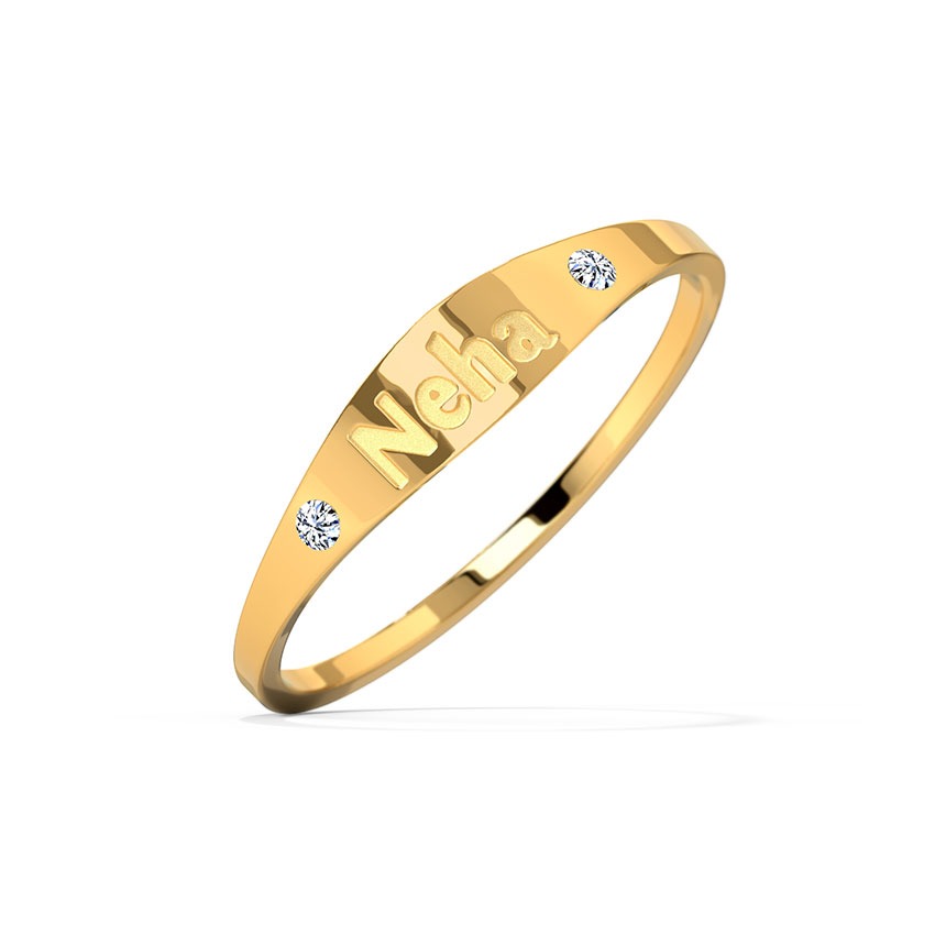 Sygnet Diamond Personalised Band