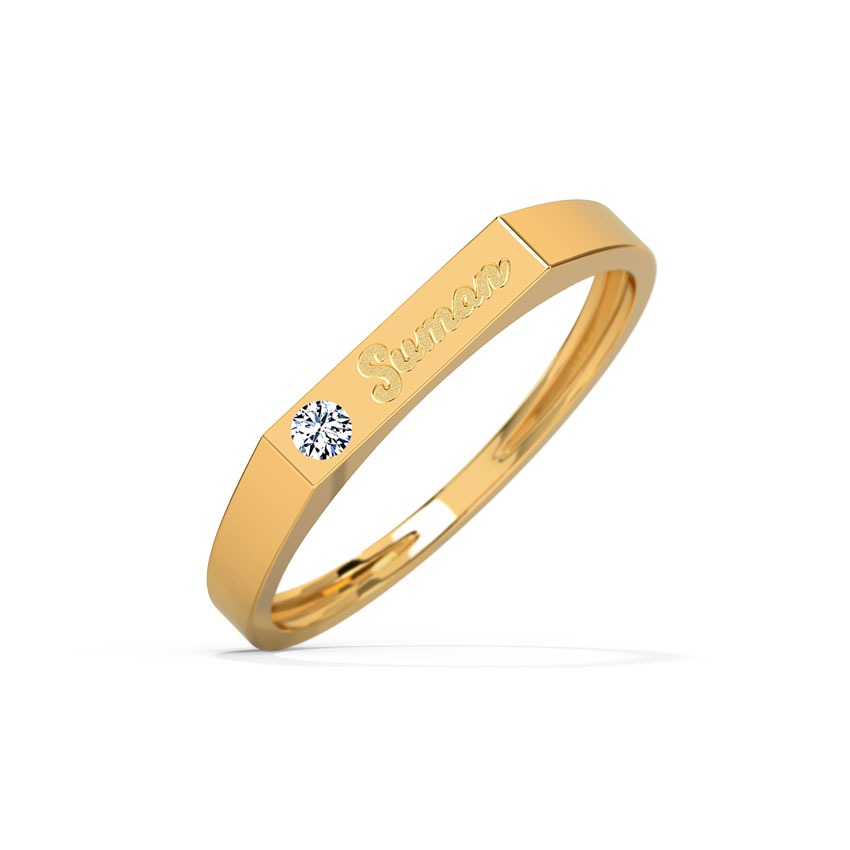 Dazzle Diamond Personalised Band