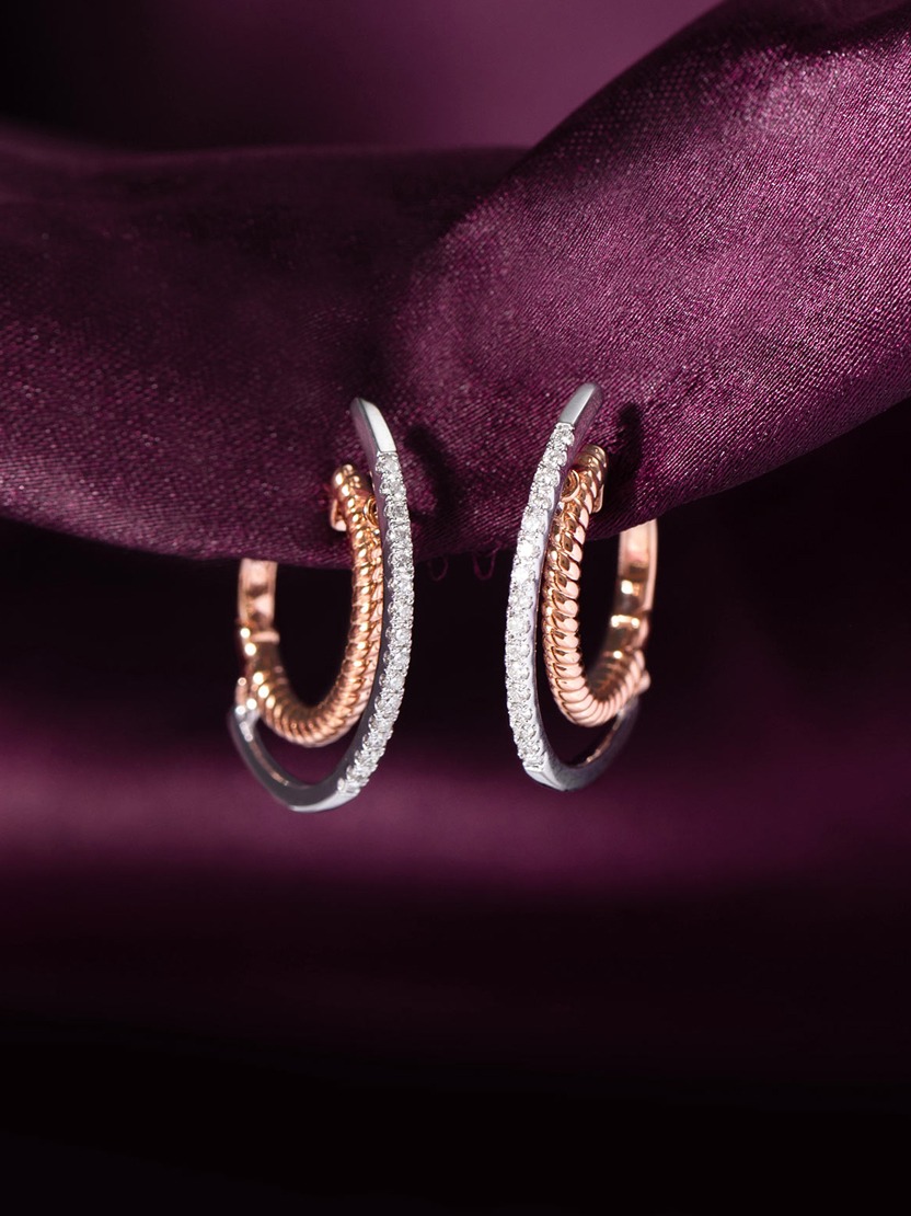 gold earrings designs for womens