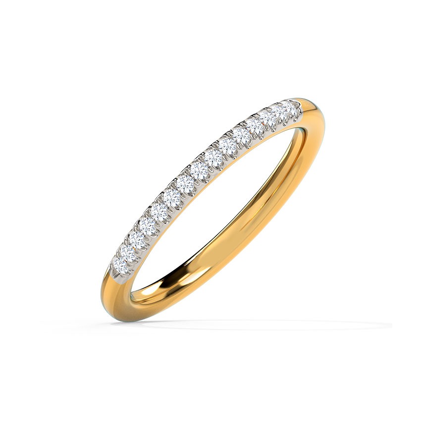 Glistening Classic Diamond Band