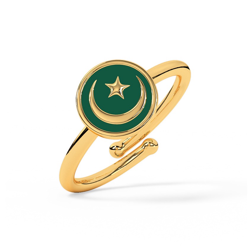 Star & Moon Kids Ring