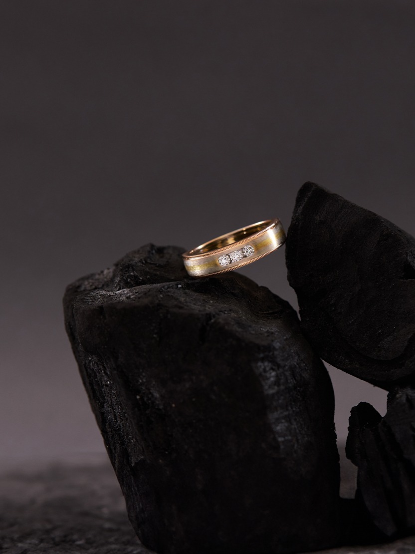 plain gold ring design for female